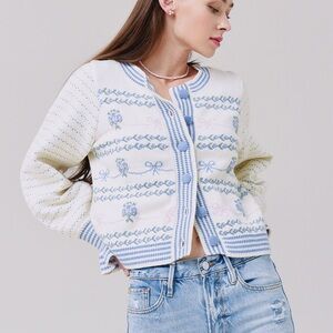 LOVESHACKFANCY Keoni Cardigan